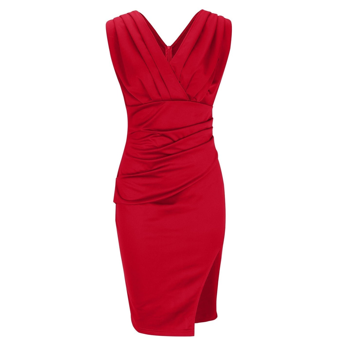 Diana | Robe élégante à col en V