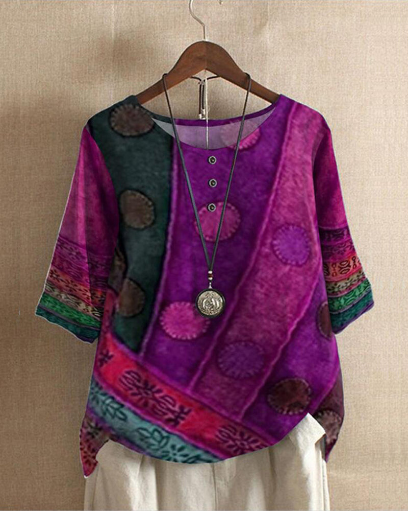 Anaïs | Chemisier Vintage Boho