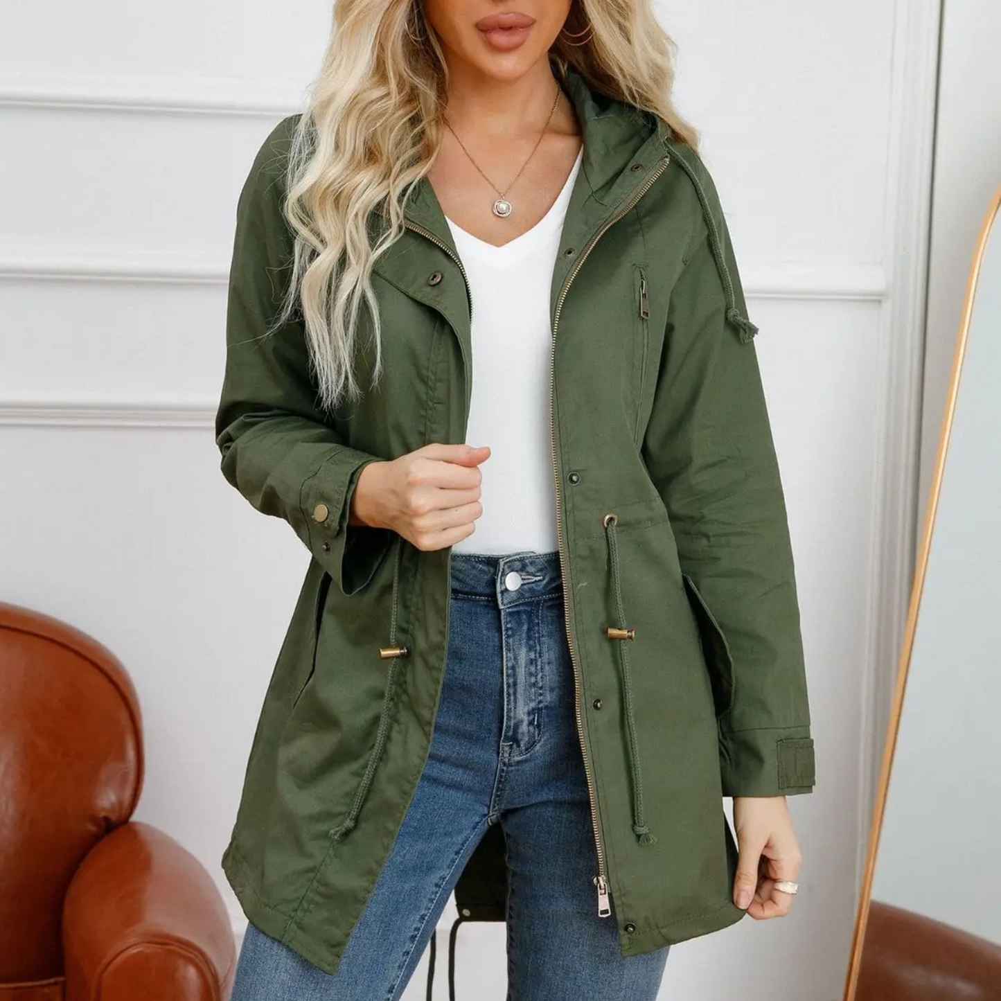 Ameline | Veste d'été décontractée et coupe-vent pour femmes