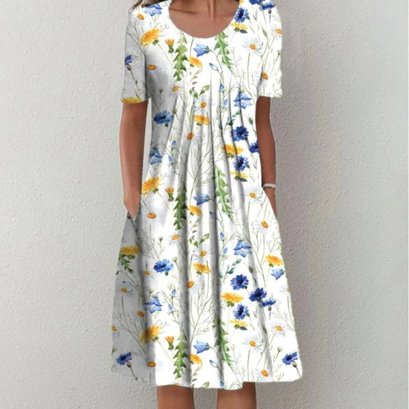 Éléonore | Robe en coton gracieuse