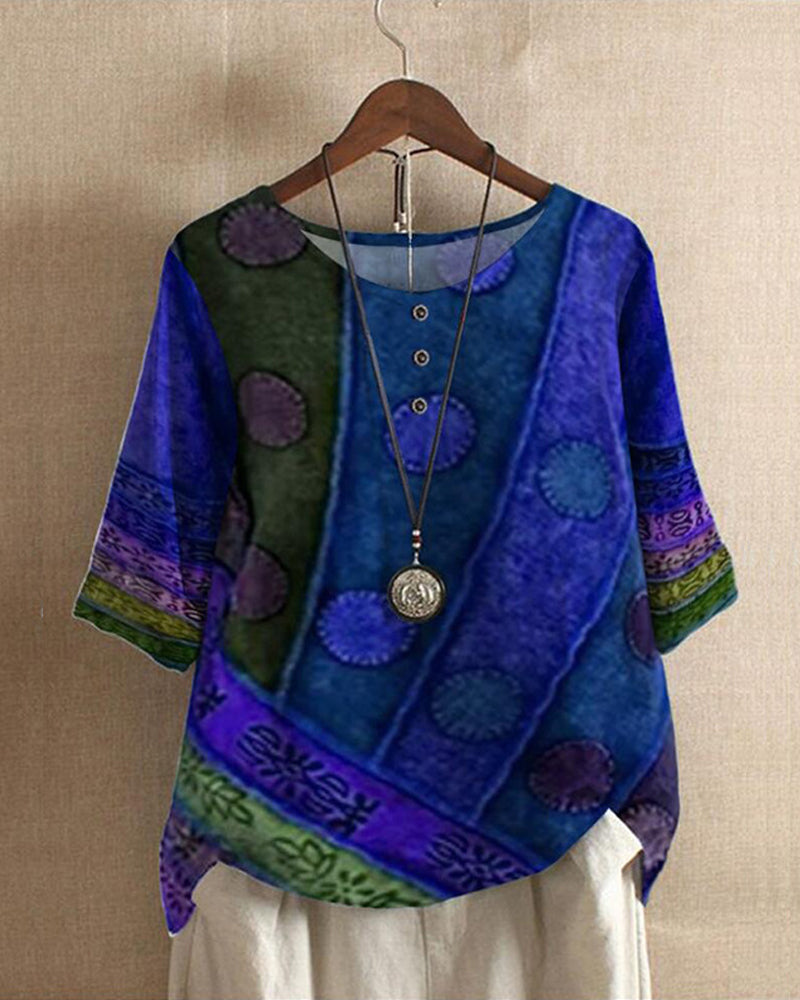 Anaïs | Chemisier Vintage Boho