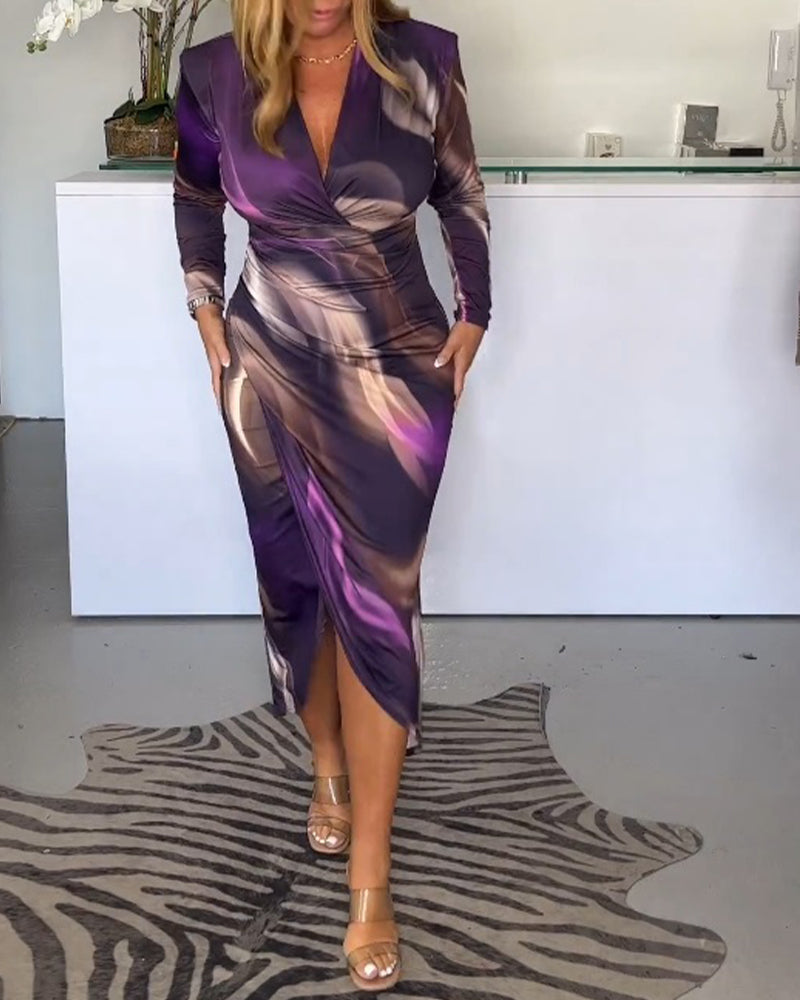 OLIVIA | CHIQUE ROBE MIDI (+ BOUCLES D'OREILLES GRATUITES)