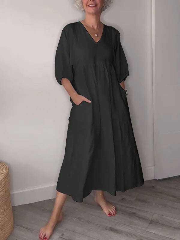 Odile | Robe blanche pour femme