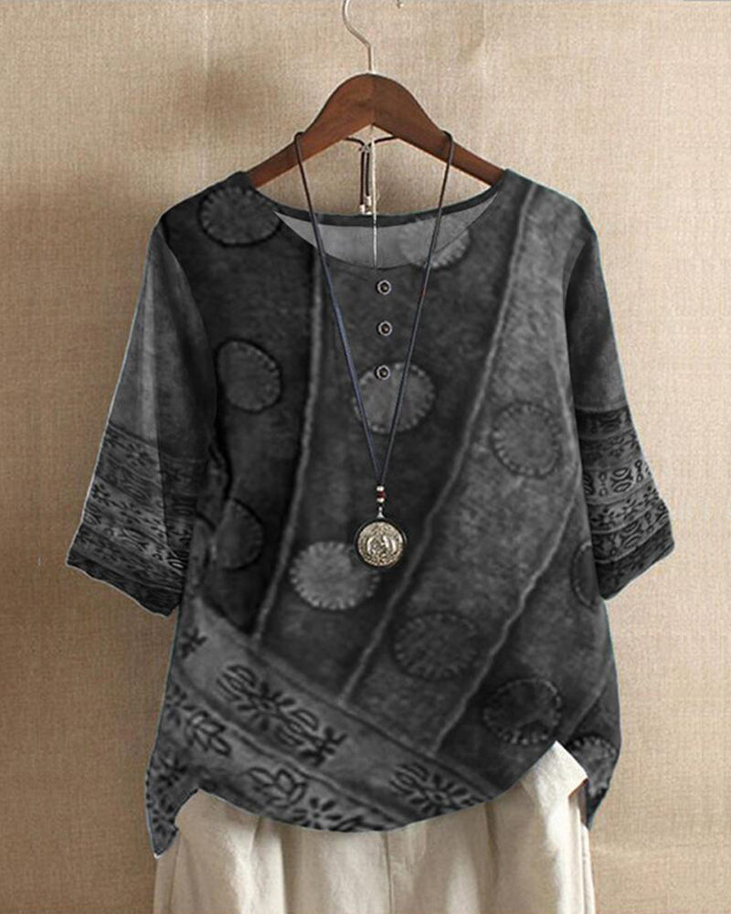 Anaïs | Chemisier Vintage Boho