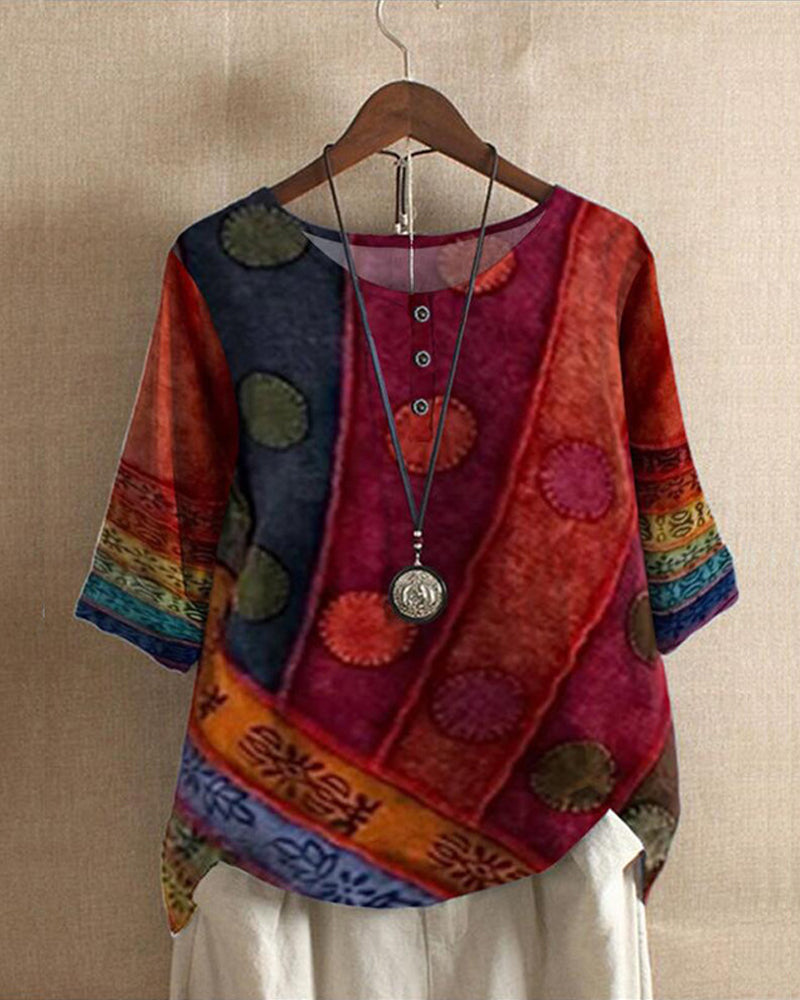 Anaïs | Chemisier Vintage Boho