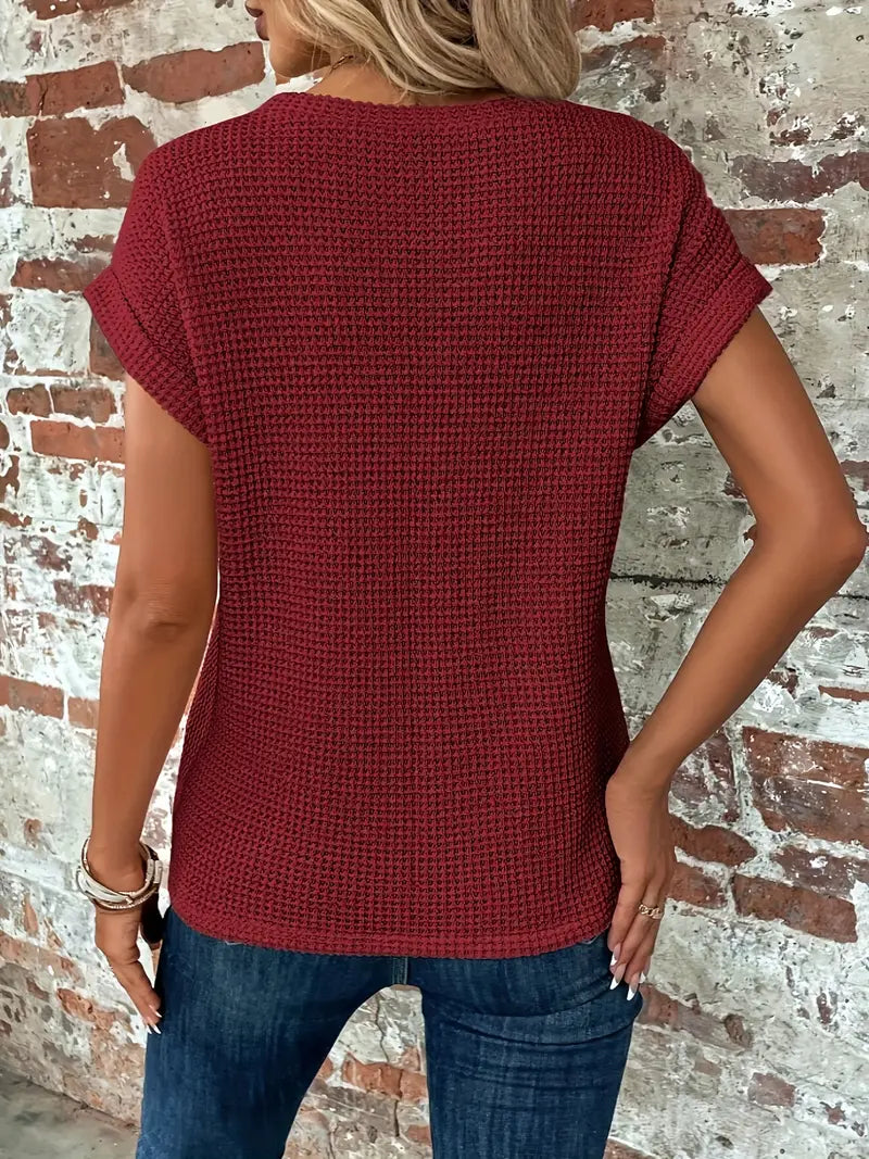 Valerié | Chemise décontractée à manches courtes