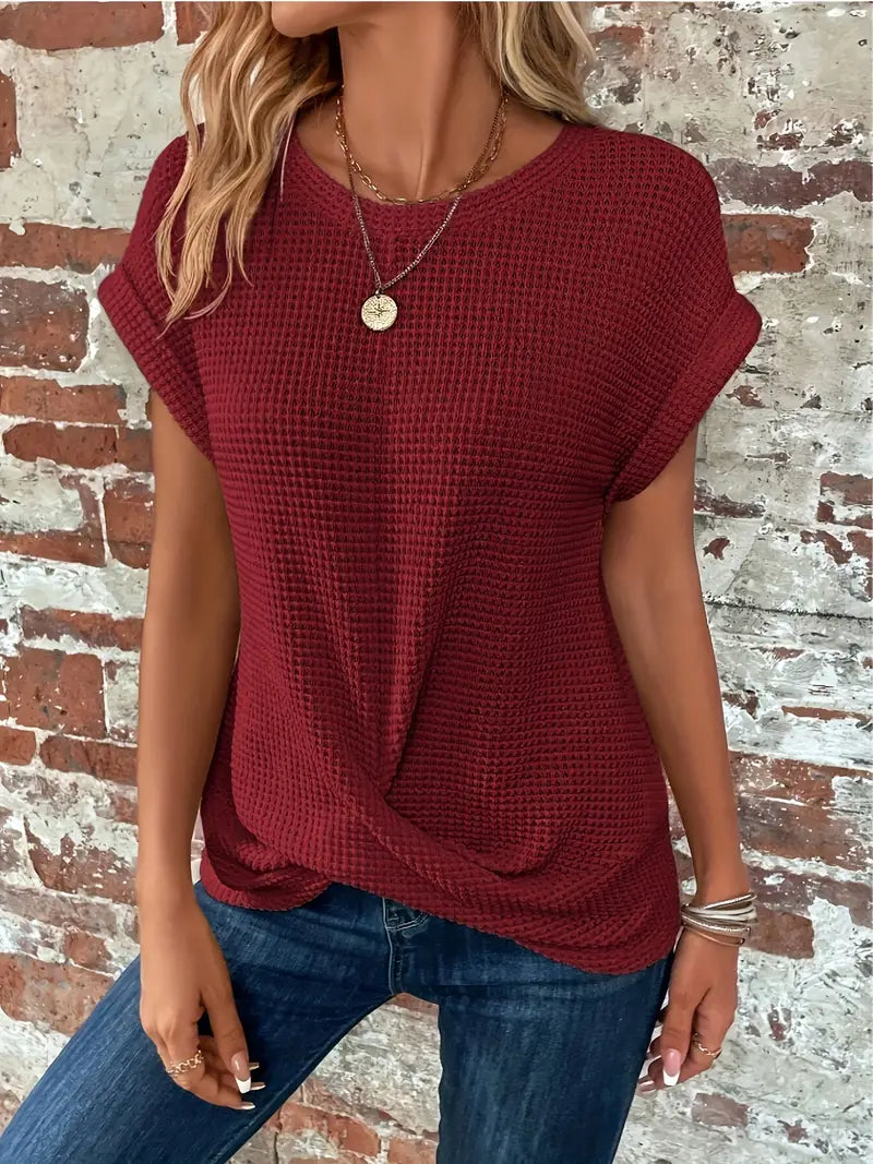 Valerié | Chemise décontractée à manches courtes