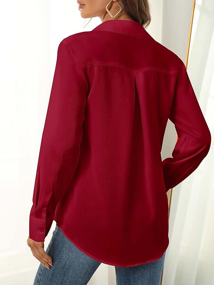 Candice | Chemise classique à manches longues et à boutons