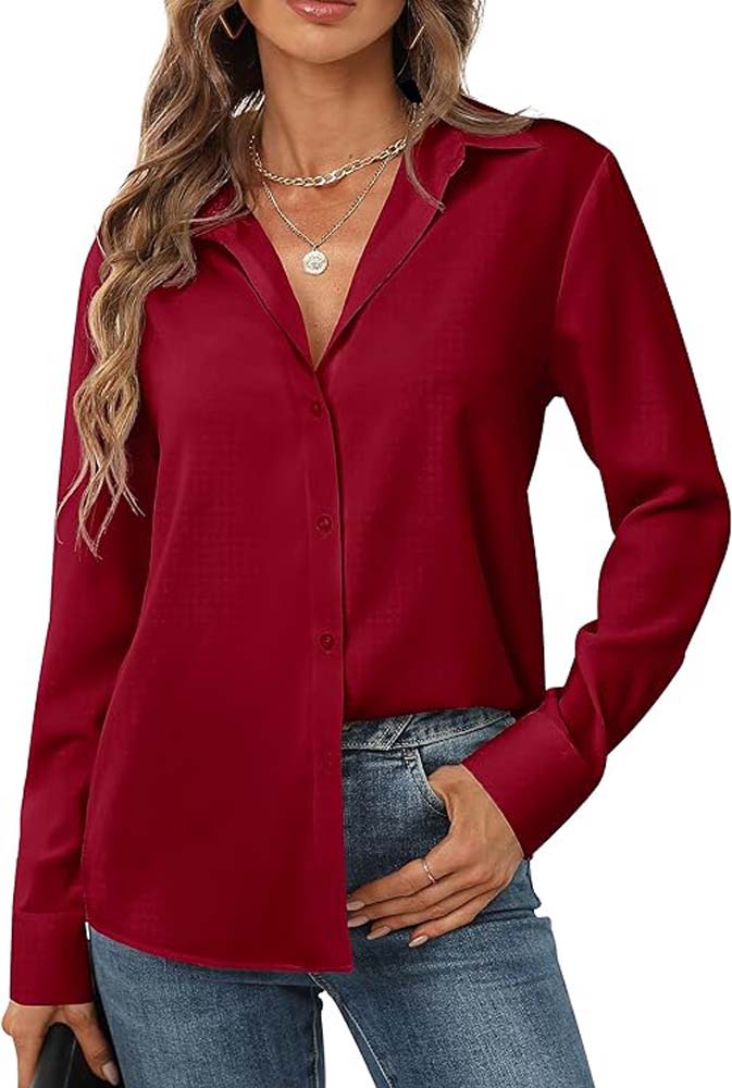 Candice | Chemise classique à manches longues et à boutons