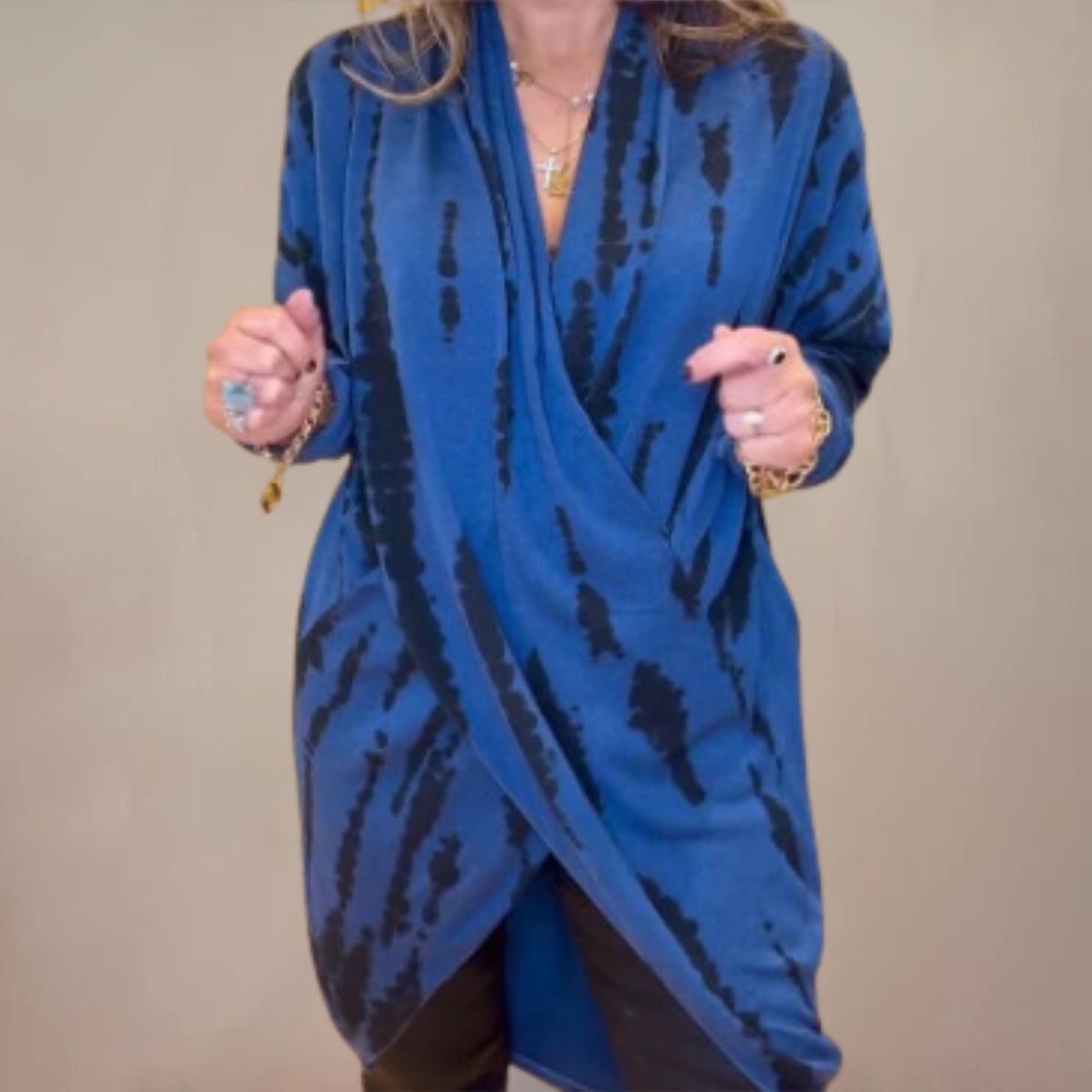 Marcella | Robe Tunique Drapée Confortable