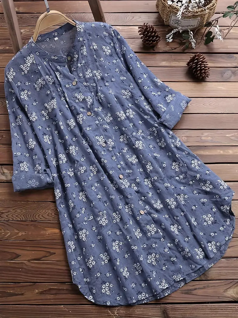Grace | Chemise florale ample et confortable