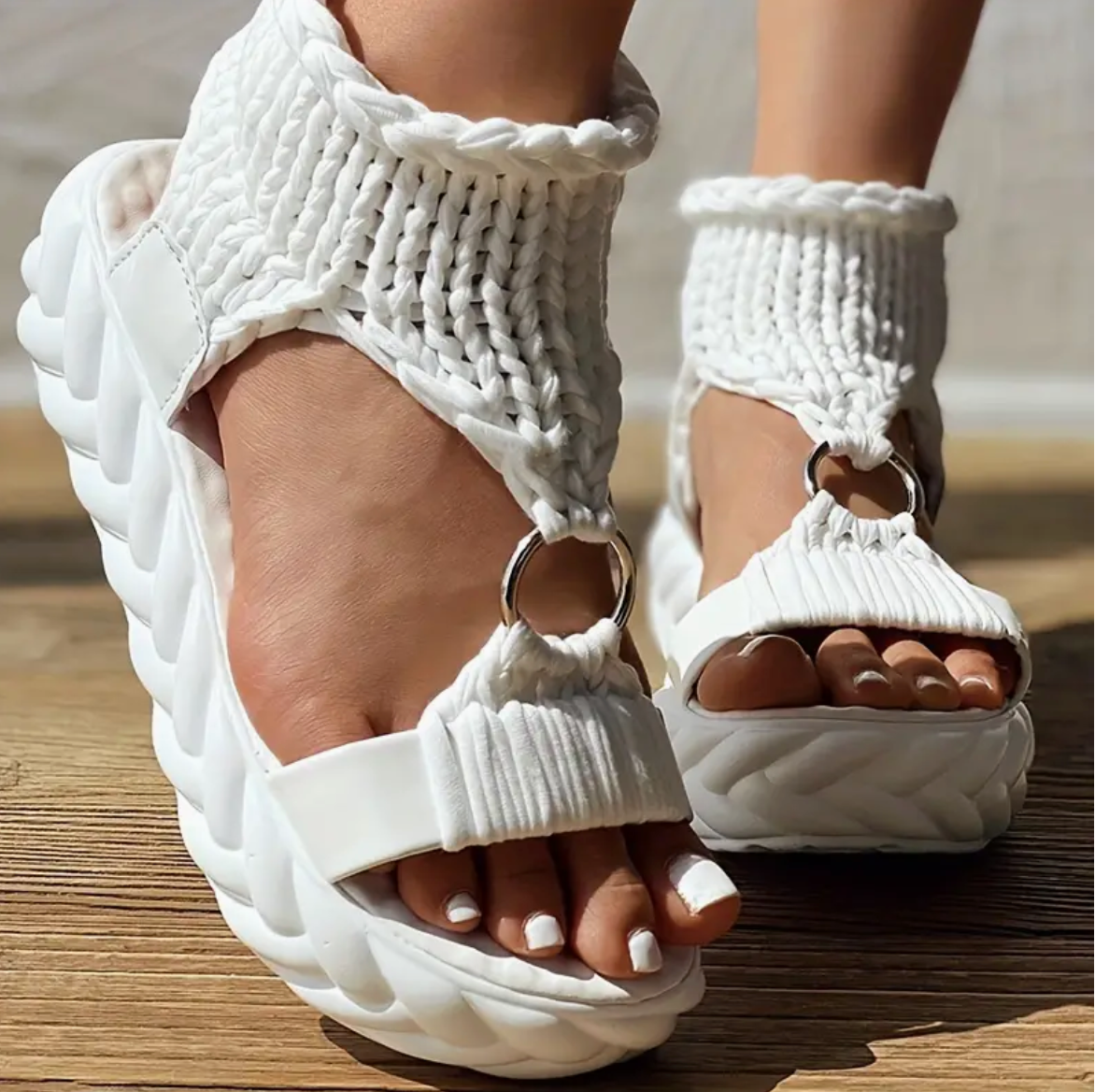 Sandale avec plateforme sales