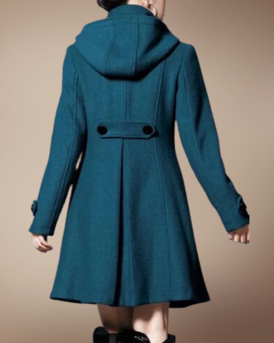 Brigitte | Manteau de longueur moyenne à double boutonnage
