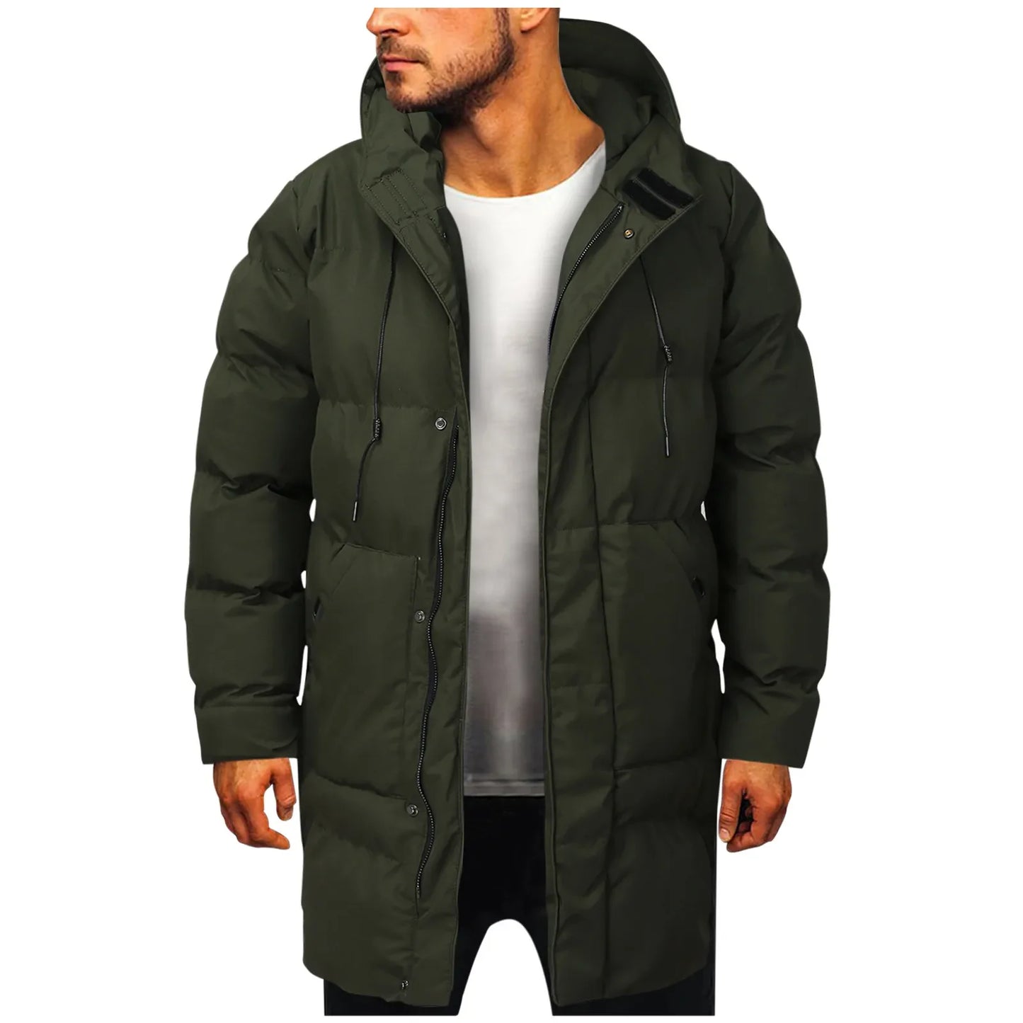 Pierre | Manteau d'hiver long, chaud et imperméable
