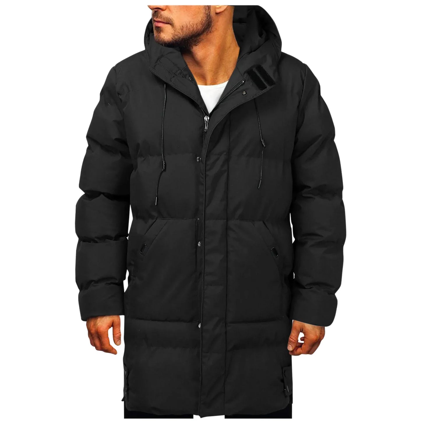 Pierre | Manteau d'hiver long, chaud et imperméable