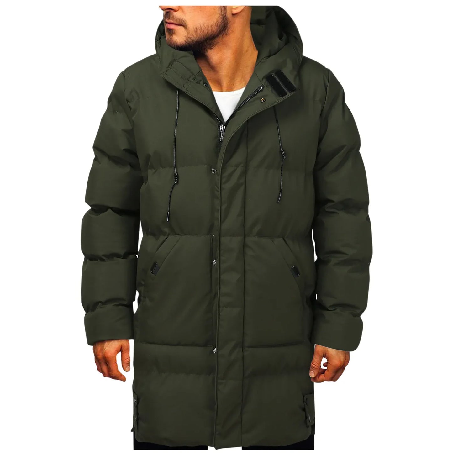 Pierre | Manteau d'hiver long, chaud et imperméable