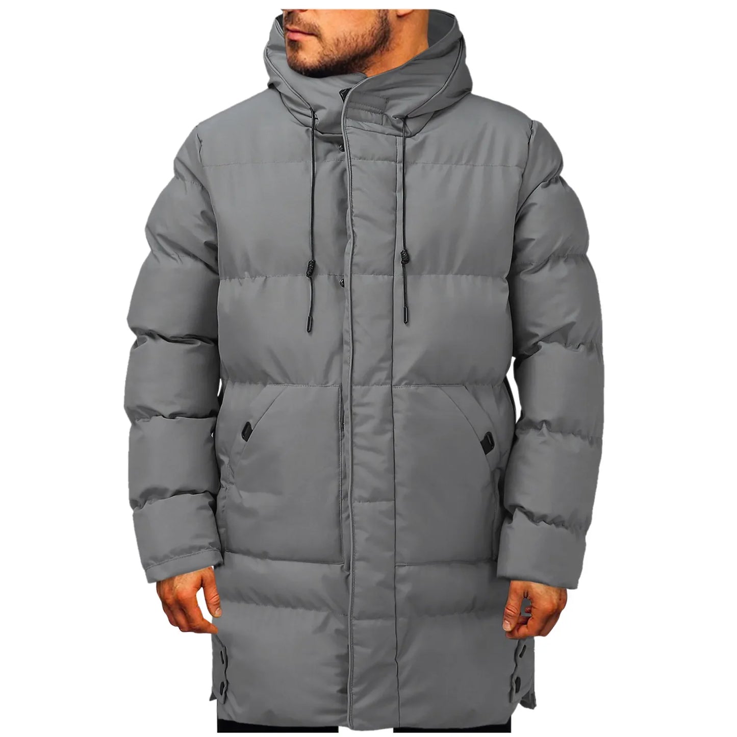 Pierre | Manteau d'hiver long, chaud et imperméable