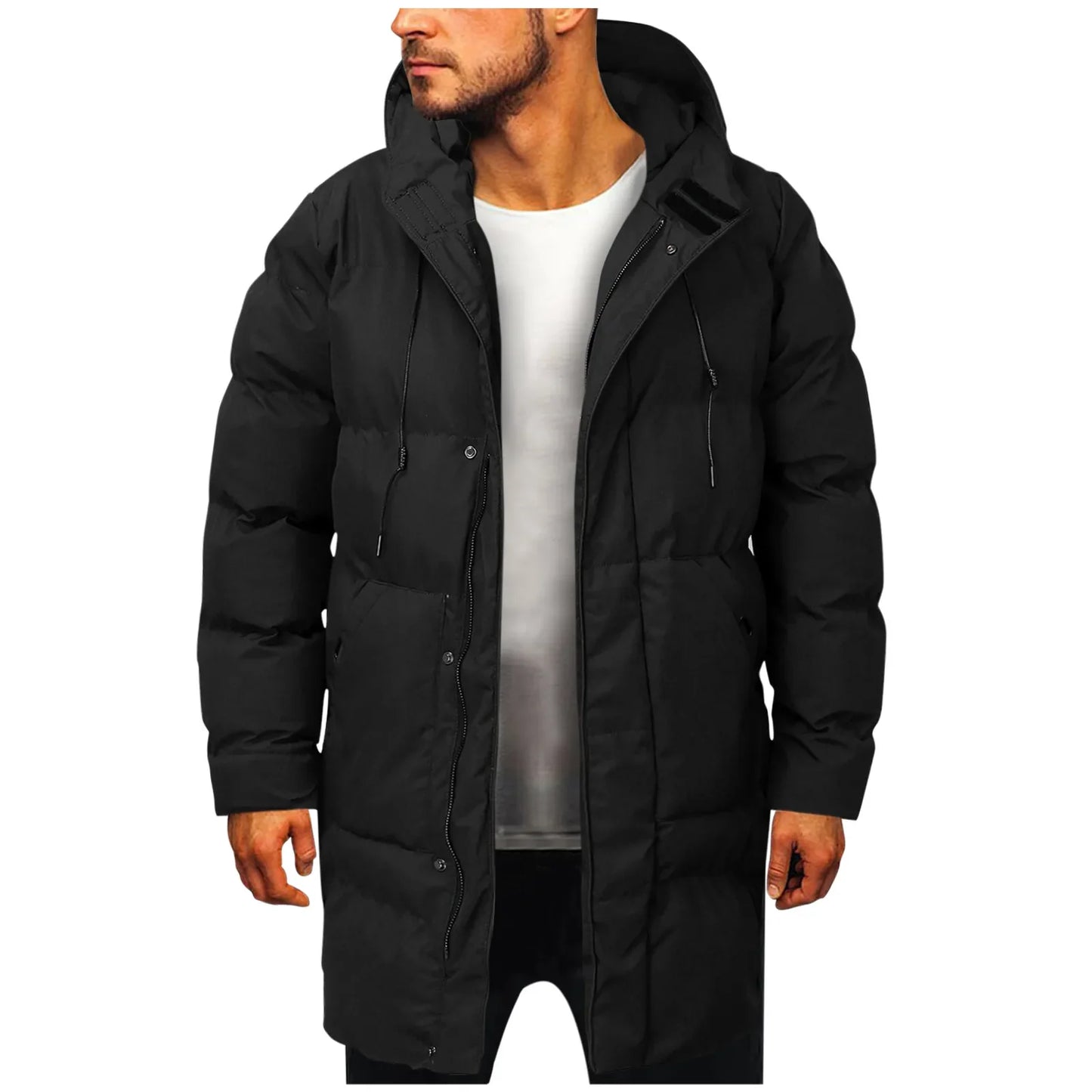 Pierre | Manteau d'hiver long, chaud et imperméable