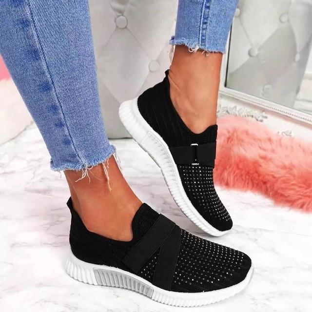 Valerié chaussures femme avec velcro | Améliorez votre posture de course