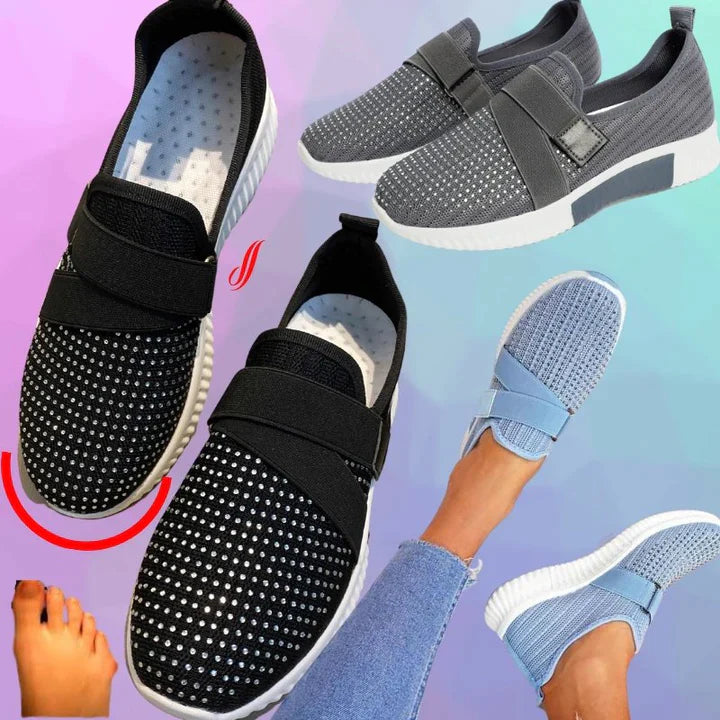 Valerié chaussures femme avec velcro | Améliorez votre posture de course