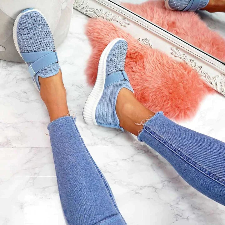 Valerié chaussures femme avec velcro | Améliorez votre posture de course