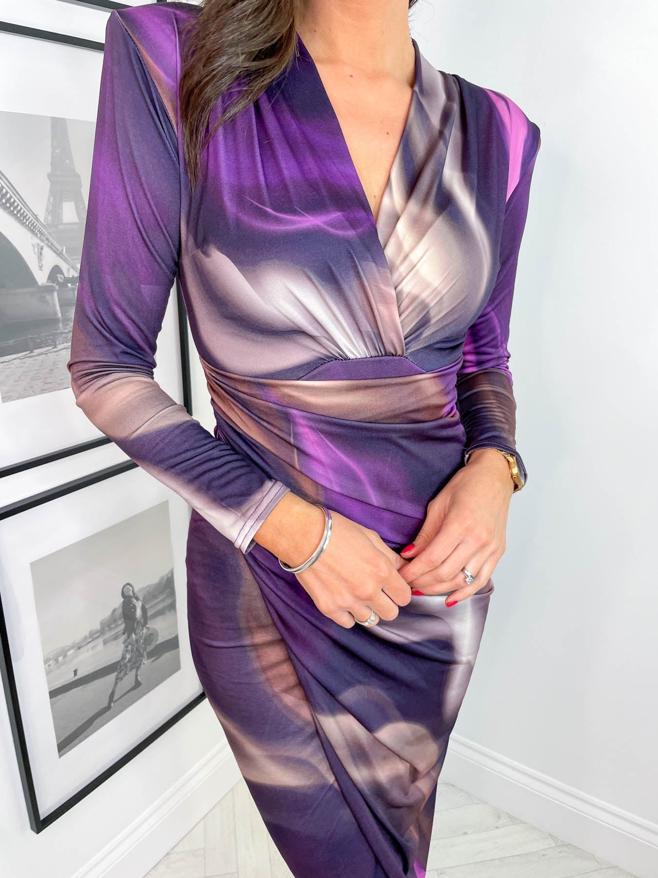 OLIVIA | CHIQUE ROBE MIDI (+ BOUCLES D'OREILLES GRATUITES)