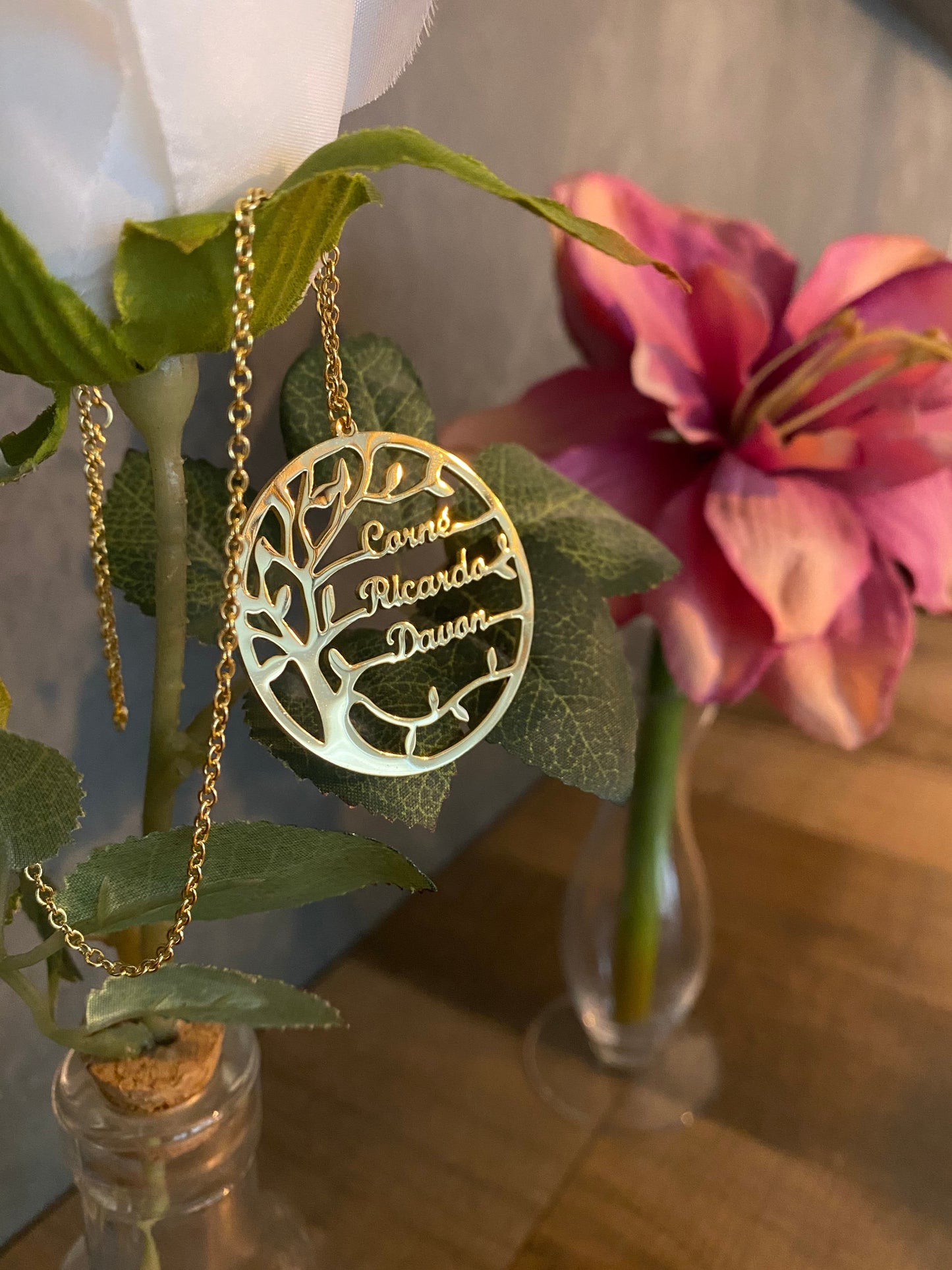 ArbreDeFamille | Collier d'arbre de famille pour vos proches