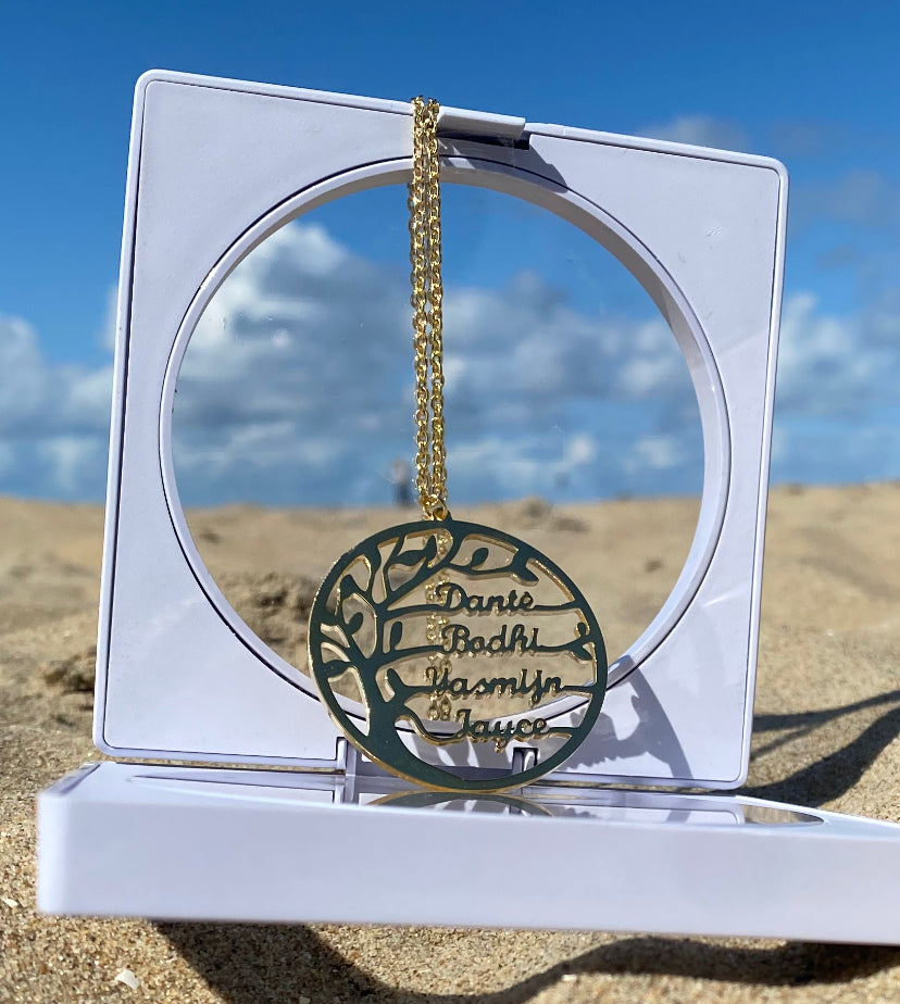 ArbreDeFamille | Collier d'arbre de famille pour vos proches