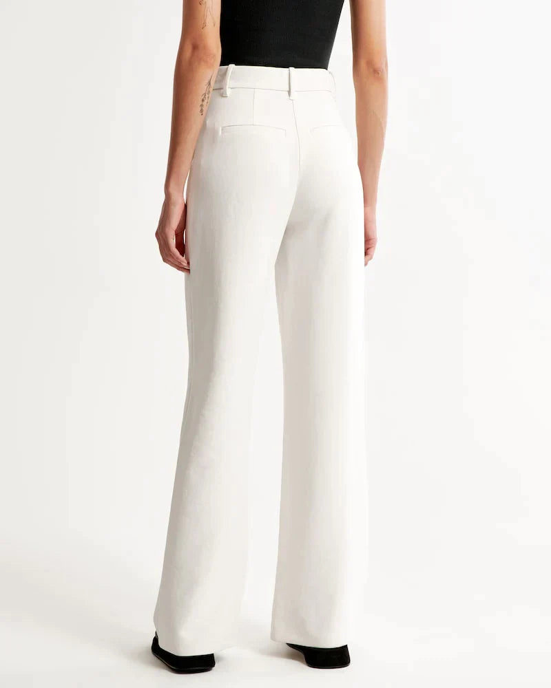 Valérie | Pantalon tailleur à jambe large