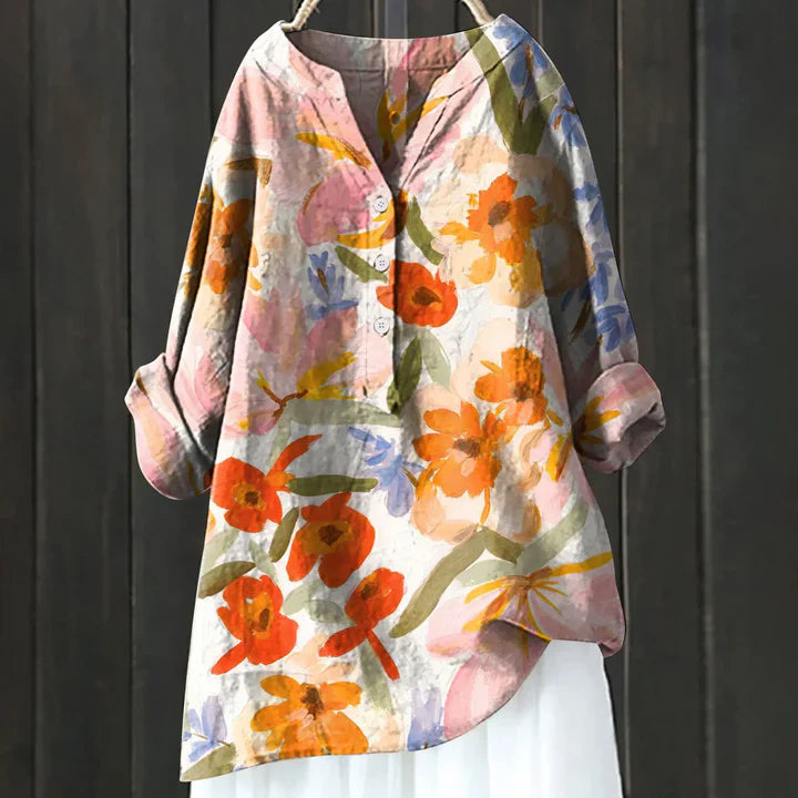 Blanca | Blouse Fleurie