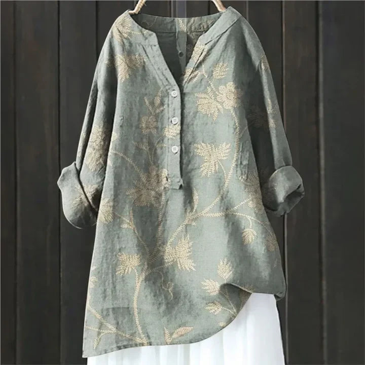 Blanca | Blouse Fleurie