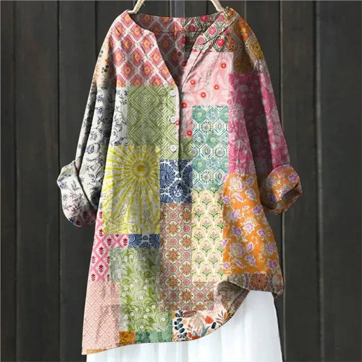 Blanca | Blouse Fleurie