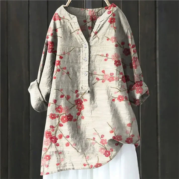Blanca | Blouse Fleurie