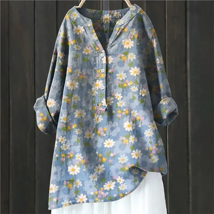 Blanca | Blouse Fleurie