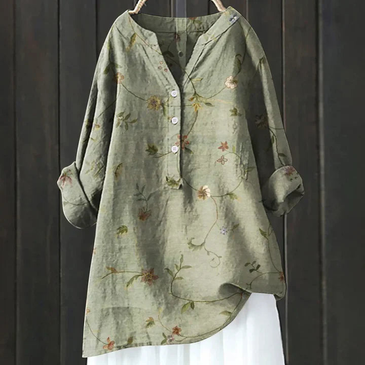 Blanca | Blouse Fleurie