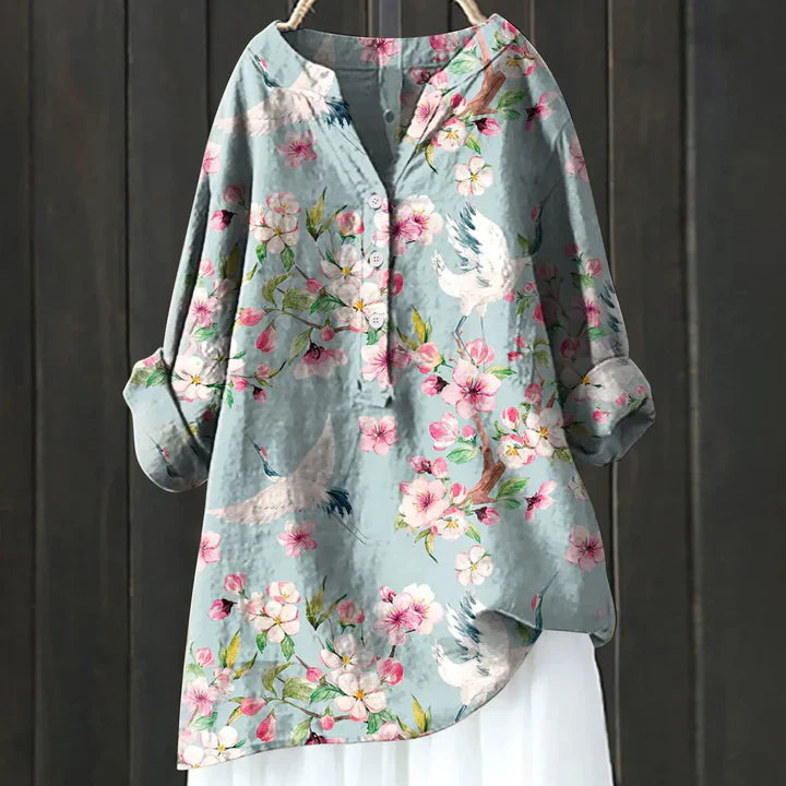 Blanca | Blouse Fleurie