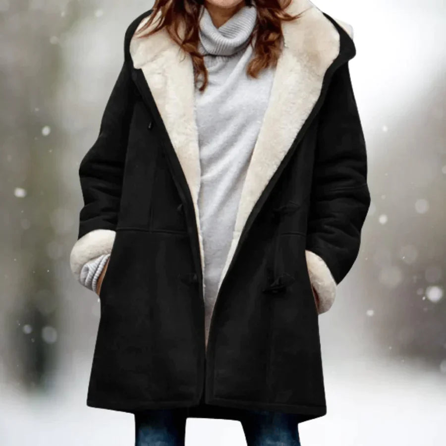 Noémie - Veste polaire avec capuche semi-doublée