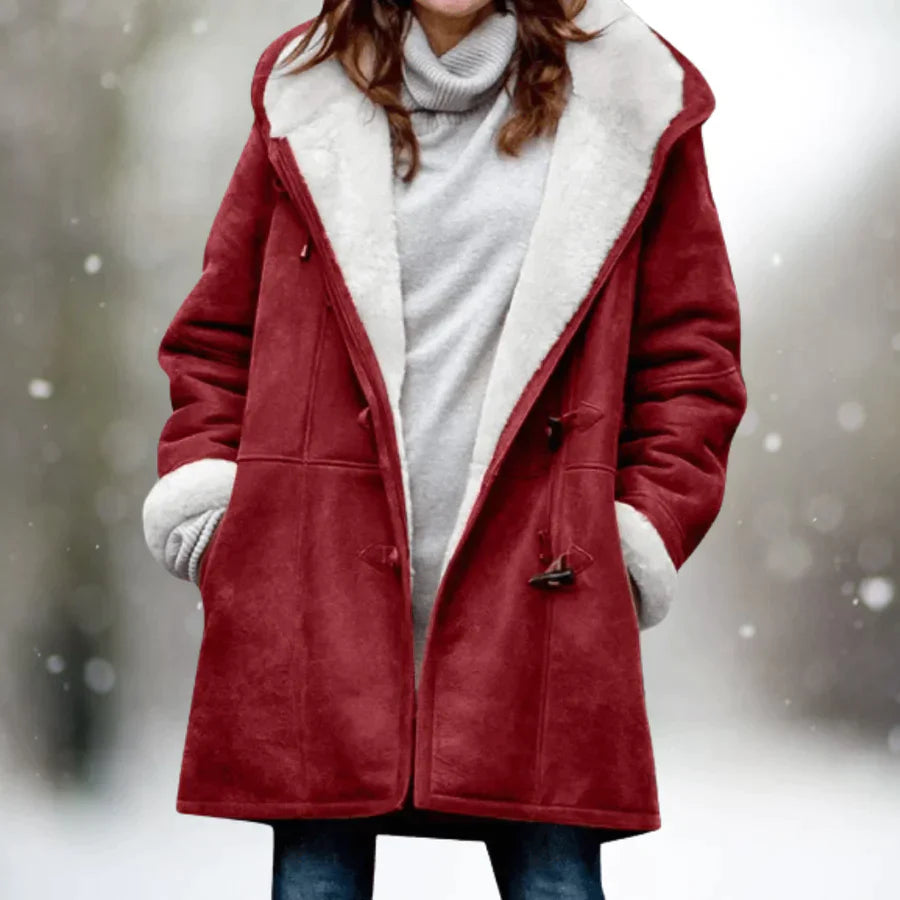 Noémie - Veste polaire avec capuche semi-doublée