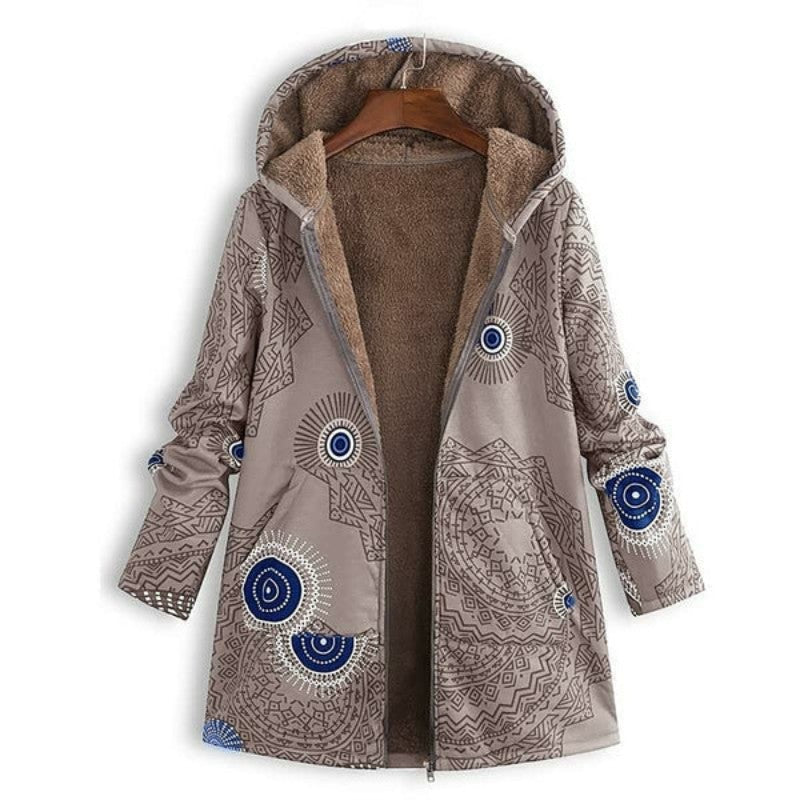 Adelia | Veste d'hiver à imprimé floral