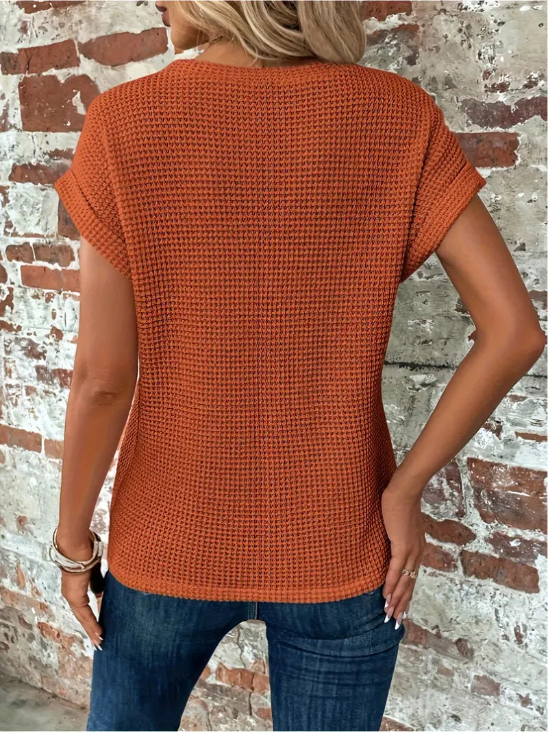 Valerié | Chemise décontractée à manches courtes
