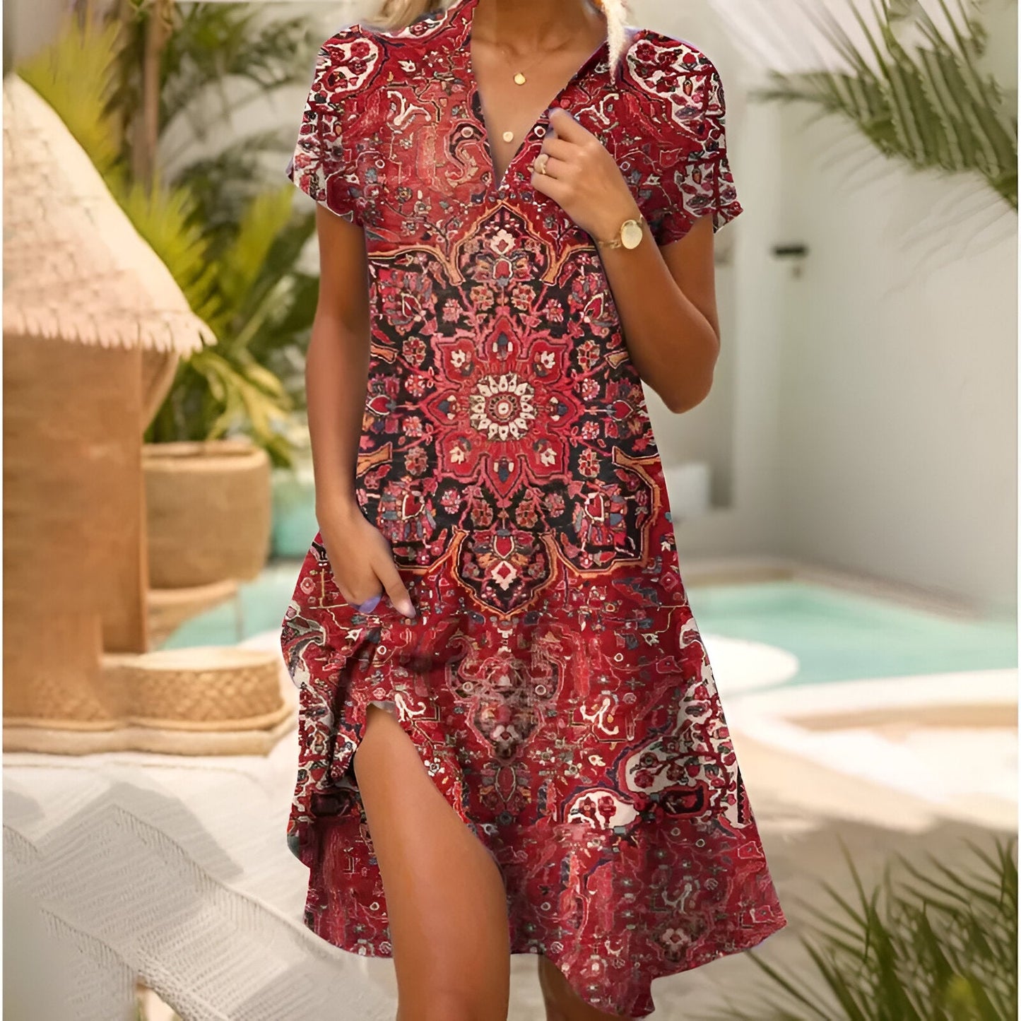 Élise | Robe d'été joyeuse