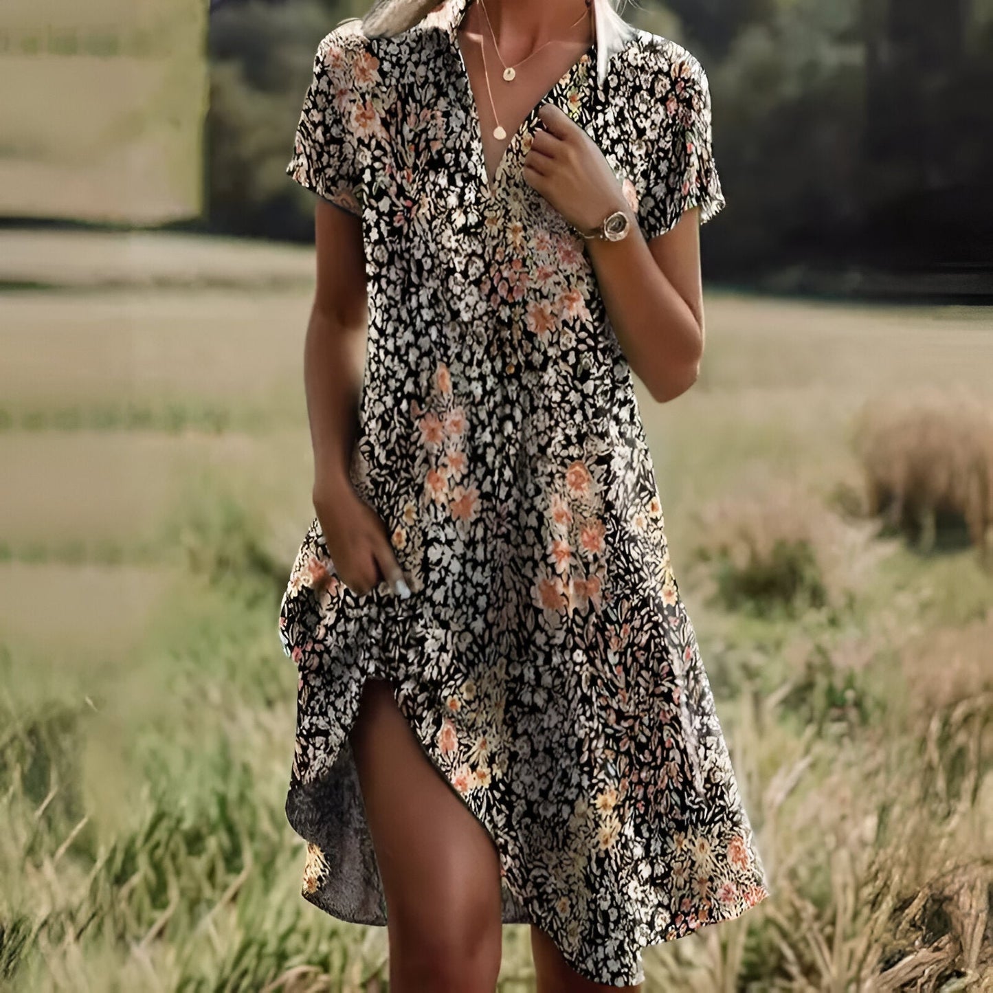 Élise | Robe d'été joyeuse