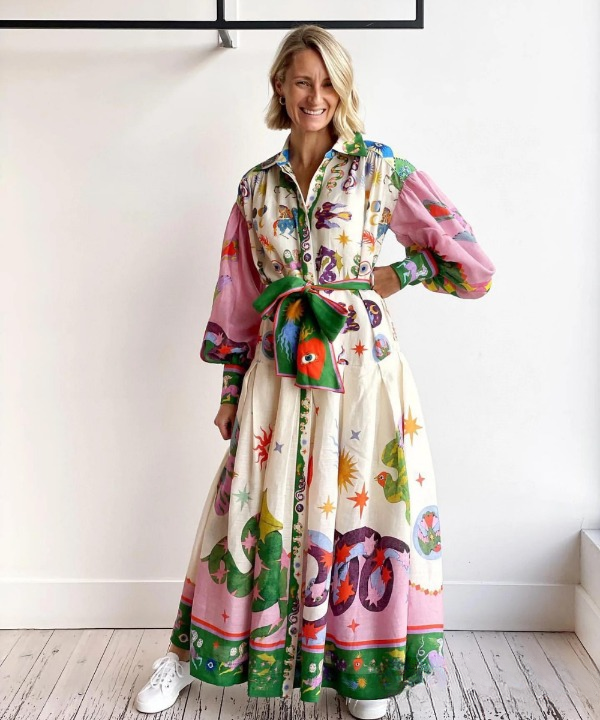 SeraVeroni | Robe longue italienne
