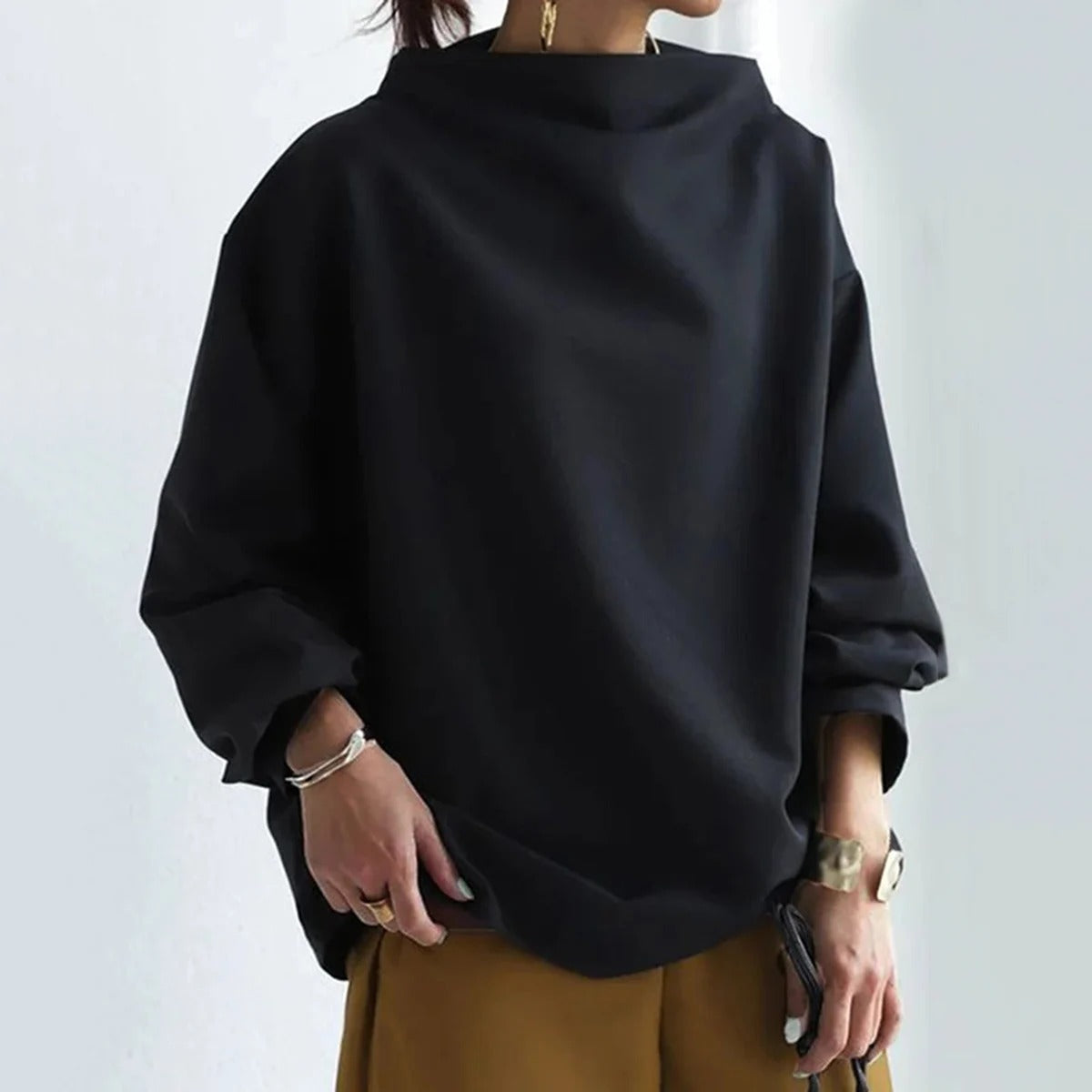 Clémence | Pull à manches longues stylisé pour femmes