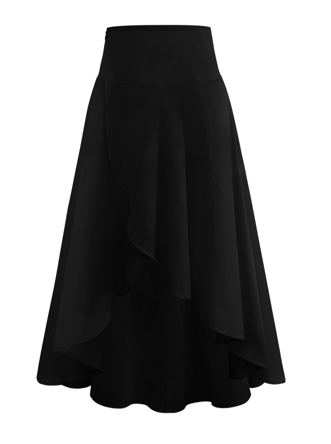 Dominique | Jupe midi asymétrique décontractée