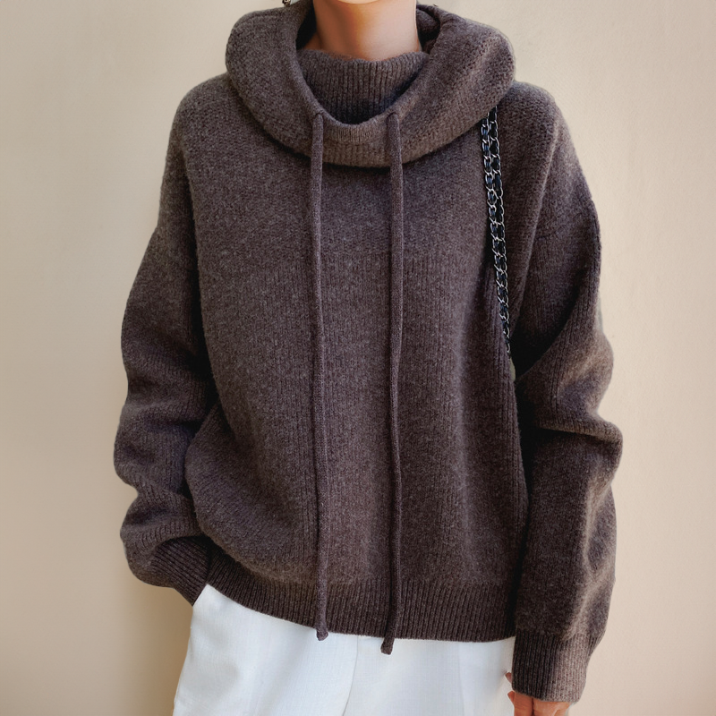 Hannah | Sweat à capuche en maille
