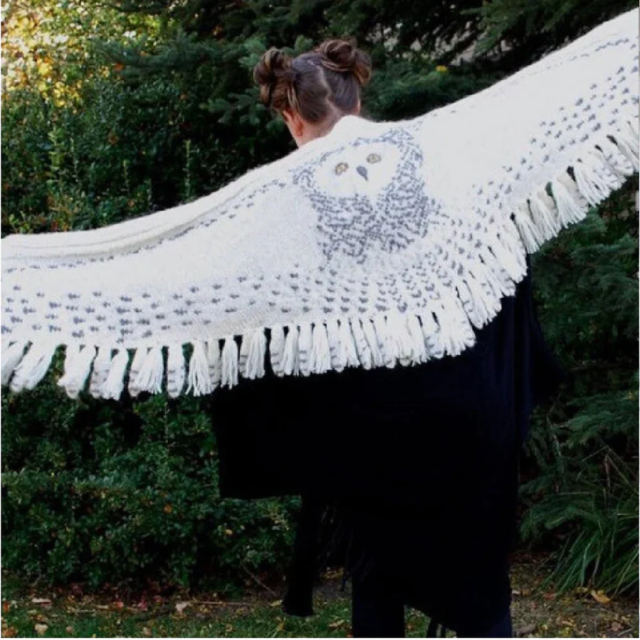 SnowOwl | Écharpe unique en forme de hibou