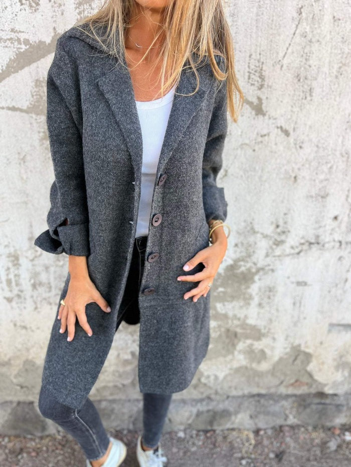 Britney | Manteau long décontracté pour le printemps