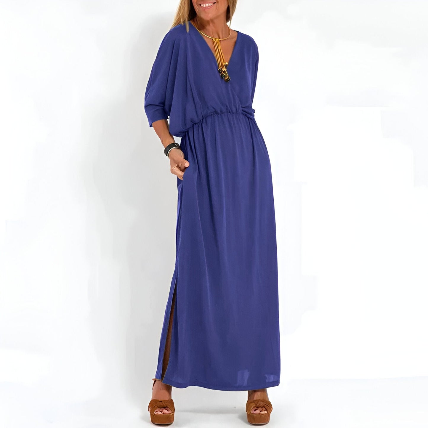 Valérie | Robe longue élégante et confortable