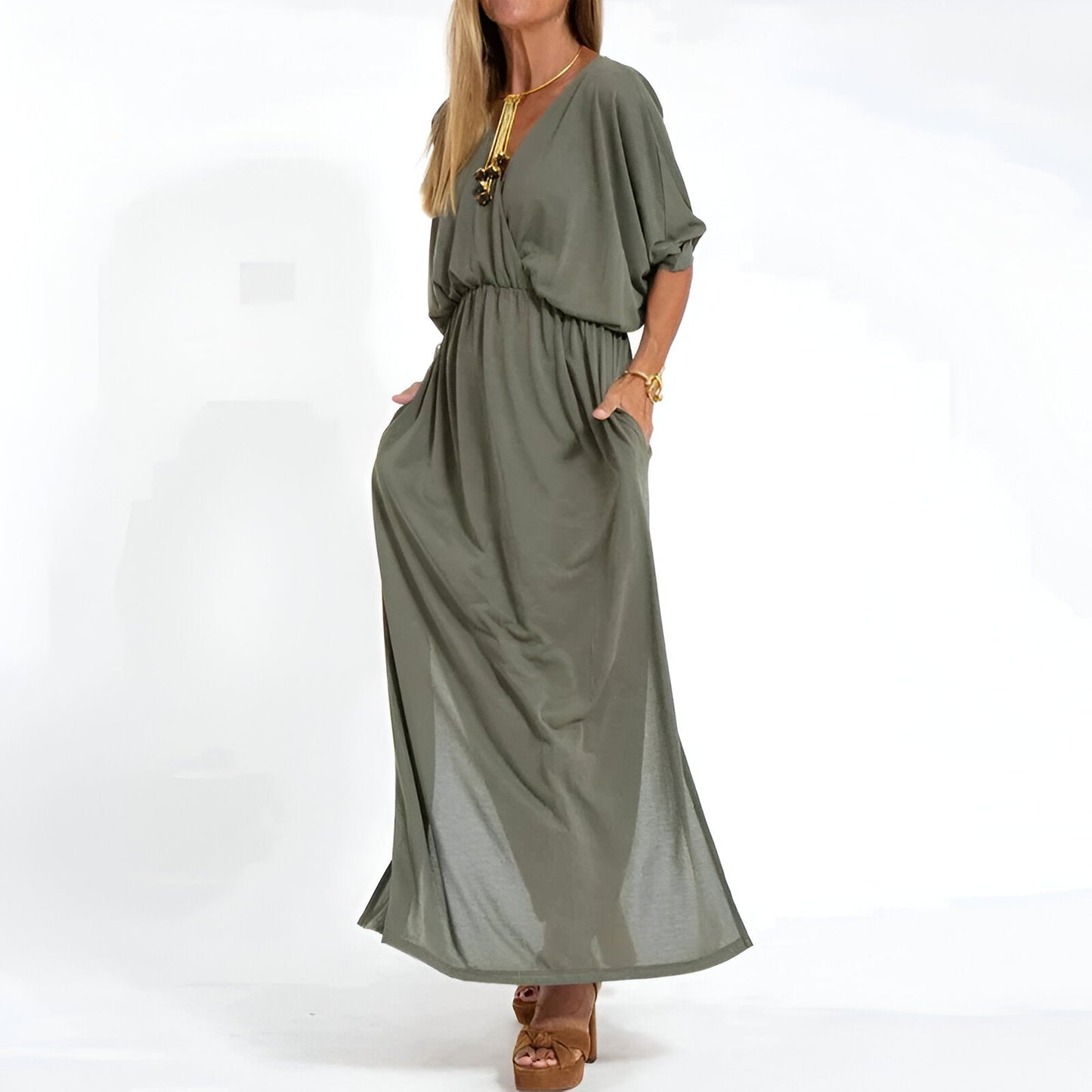 Valérie | Robe longue élégante et confortable